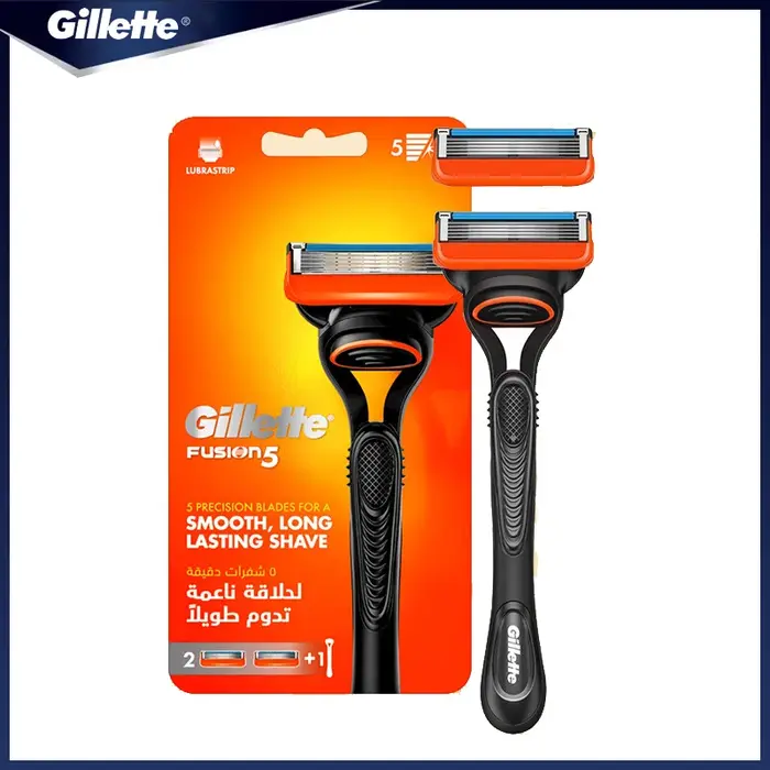 Gillette Fusion 5 rasoir pour hommes sécurité manuel Machine à raser 5 couches lame avec bande de lubrification