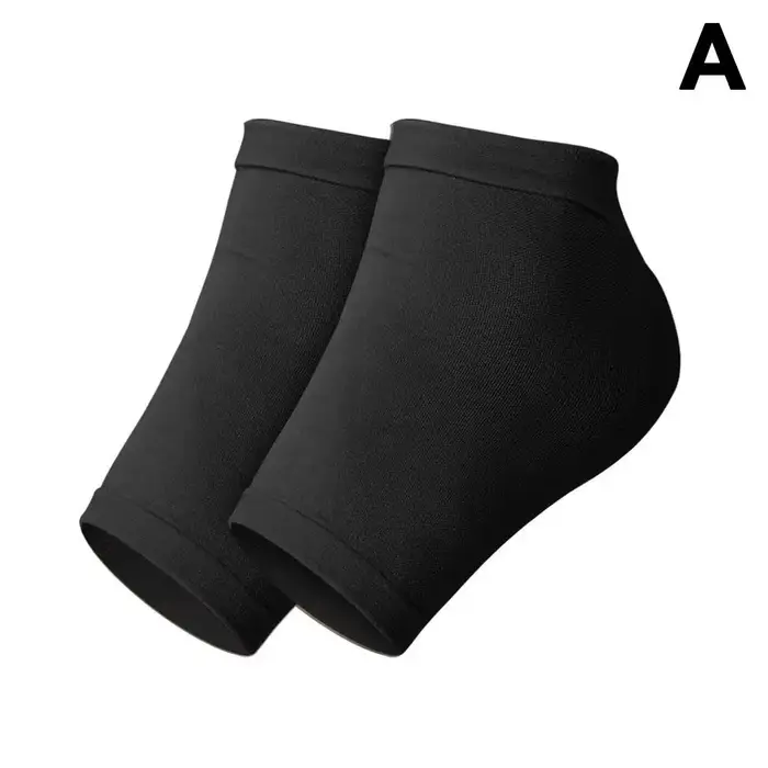 Chaussettes à talons pour fasciite plantaire, tissu élastique Anti-fissure pour tendinite d'Achille,