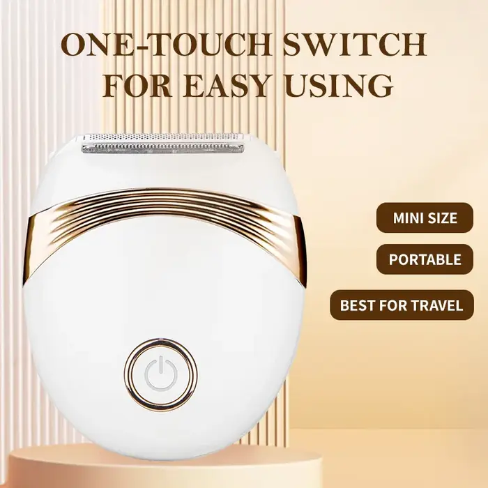 Épilateur électrique pour femmes tondeuse à cheveux rasoir Bikini aisselles bras jambe visage parties intimes dame