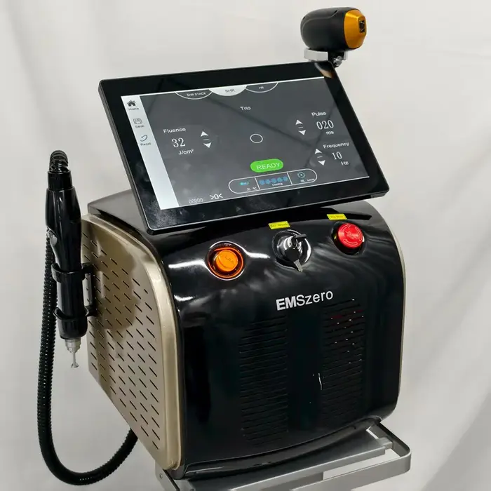Épilateur professionnel à diode 808 nm pour l'élimination permanente des poils, machine de suppressi