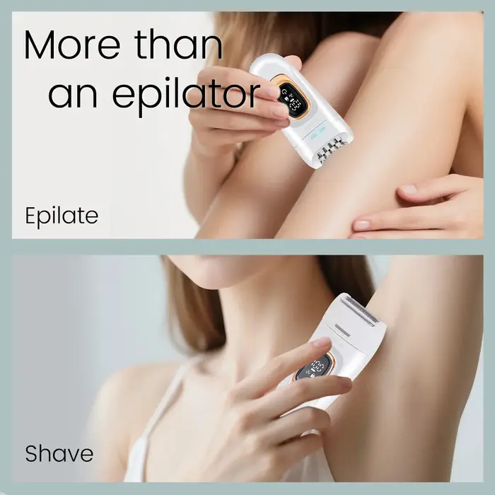 Hatteker 2-en-1 épilateur