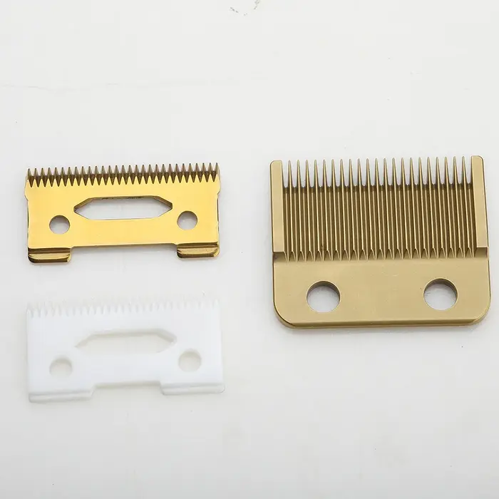 WAHFOX rainure dent conception Unique Pro 2 trous tondeuse à cheveux lames de remplacement ensemble pour Wahl