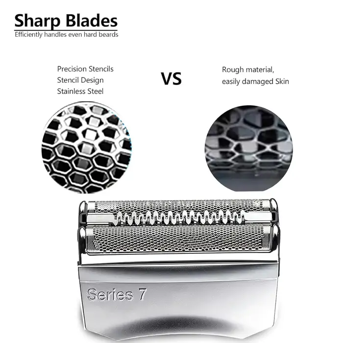 Tête de lame de rechange 70S pour rasoir électrique 7 Shaver 790cc 760cc 750cc 720 799 797 720 730 765CC etc.