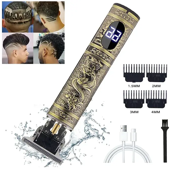 Tondeuse à cheveux électrique T9 pour hommes