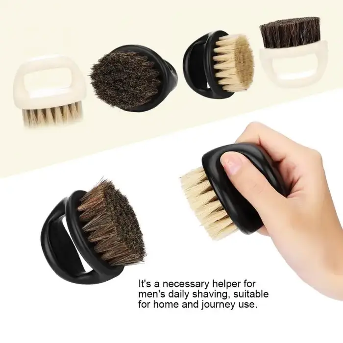 Brosse de rasage avec poignée pour hommes