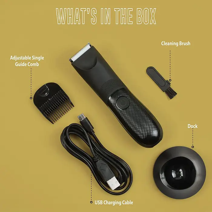 Tondeuses à barbe tondeuse à cheveux corps USB Rechargeable sûr étanche lame en céramique tête