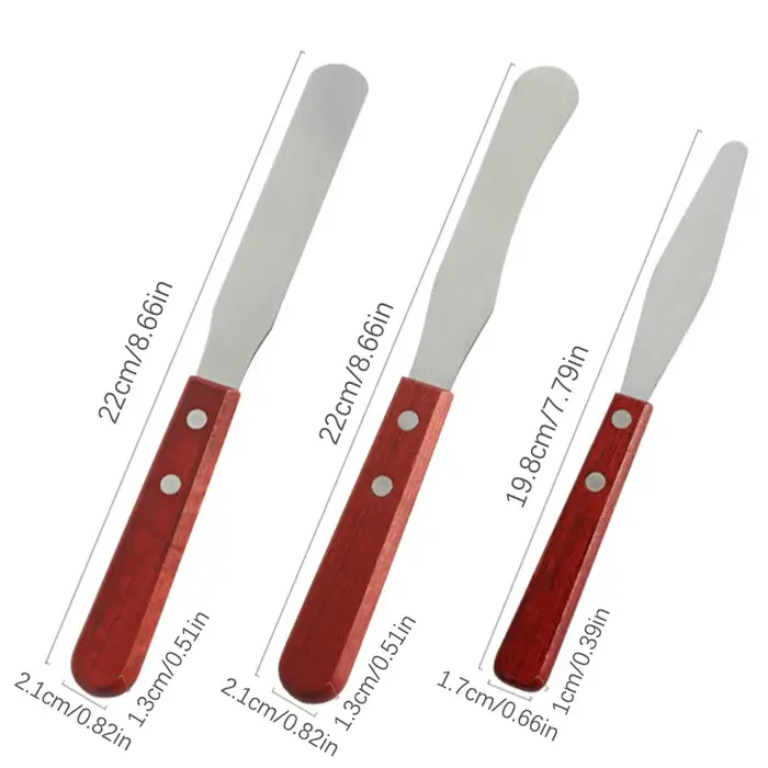 ★ ▲ Spatules en acier inoxydable pour l'épilation, applicateurs de cire pour la suppression des poils, faciles à manipuler, pour l'épilation à la cire