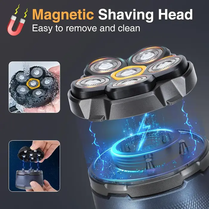 Rasoirs électriques pour hommes chauve