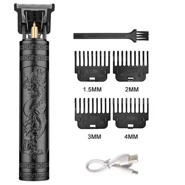 Tondeuse à cheveux électrique Vintage T9 pour hommes, tondeuse à barbe/Machine de coupe de cheveux R