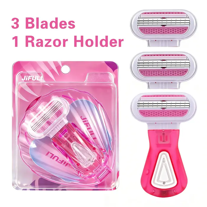 Mini rasoir pour femmes pour l'épilation du corps, lames de rechange, rasoir pour le bikini