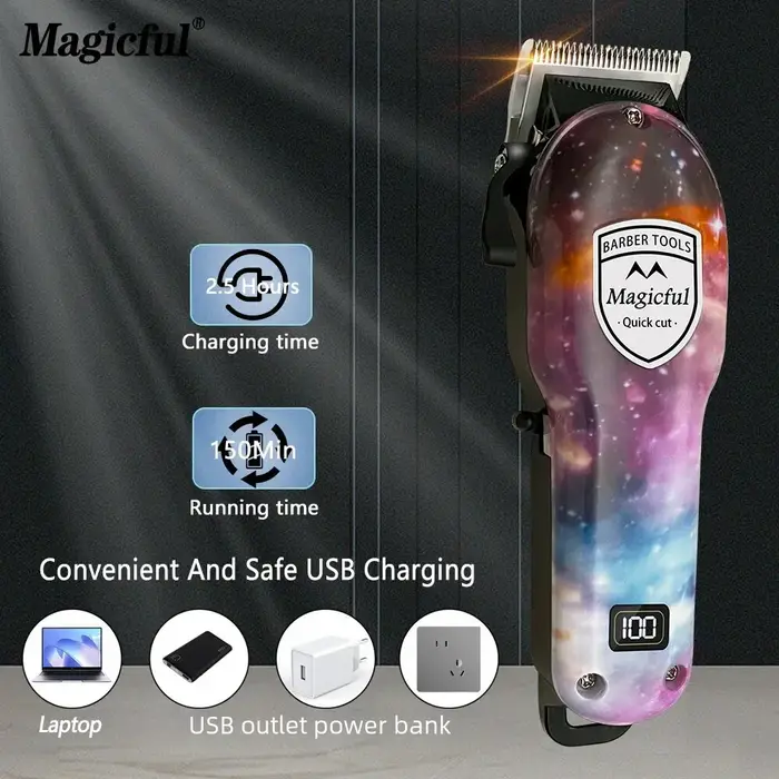 Tondeuse à cheveux magique pour hommes