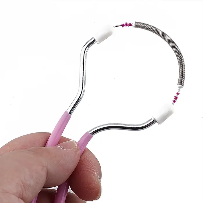 1 pièce Epistick Épilateur manuel à ressort pour le visage, outil de beauté pour l'épilation et les soins du visage