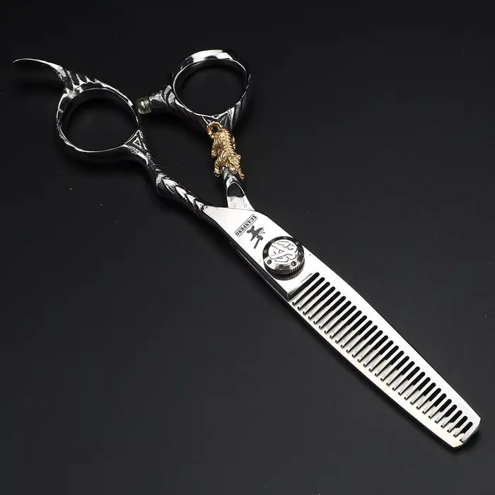 XUANFENG – ciseaux à cheveux professionnels de 6 pouces, ensemble de ciseaux de coupe et d'amincisse