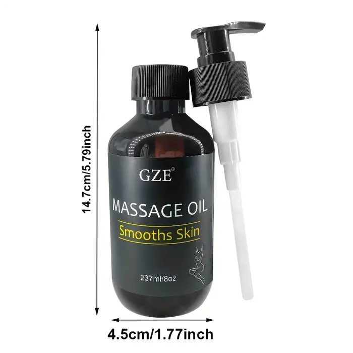 GZE corps lisse peau huile de Massage infusée de collagène et cellule de tige raffermissement de la 
