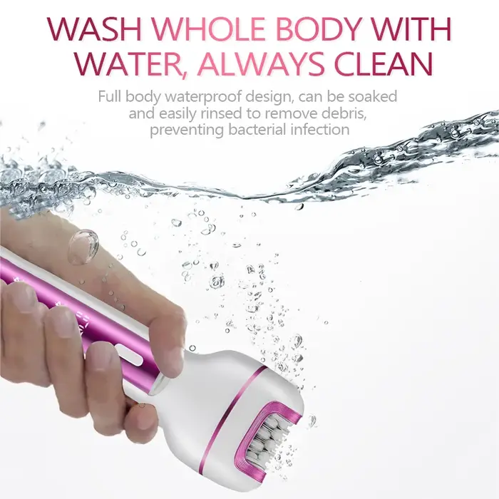 Épilateur Électrique Rechargeable 3 en 1 pour Femme