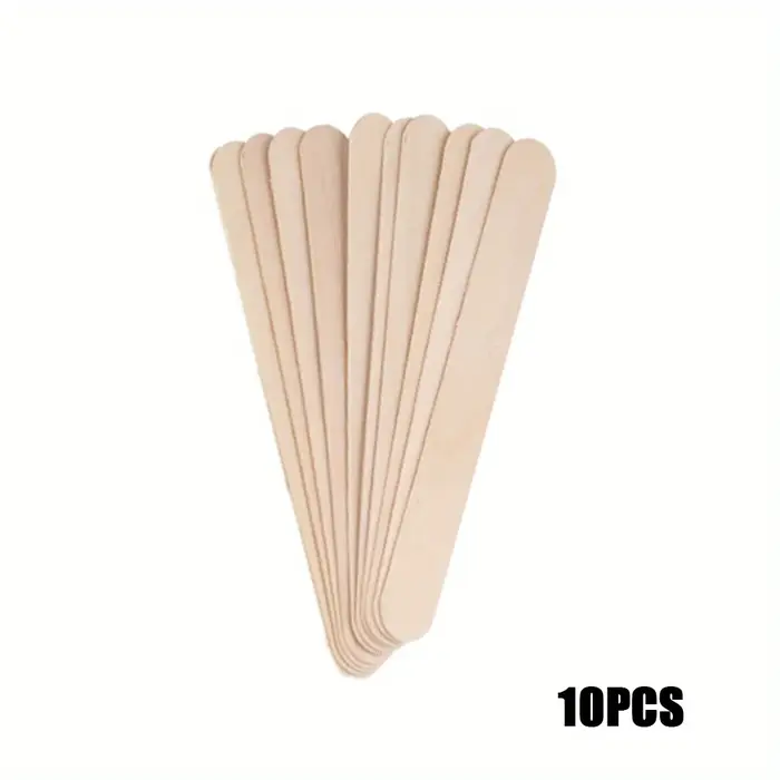 Bâton de cire en bois jetable, outil d'essuyage de haricots, épilation jetable, outil de beauté du c