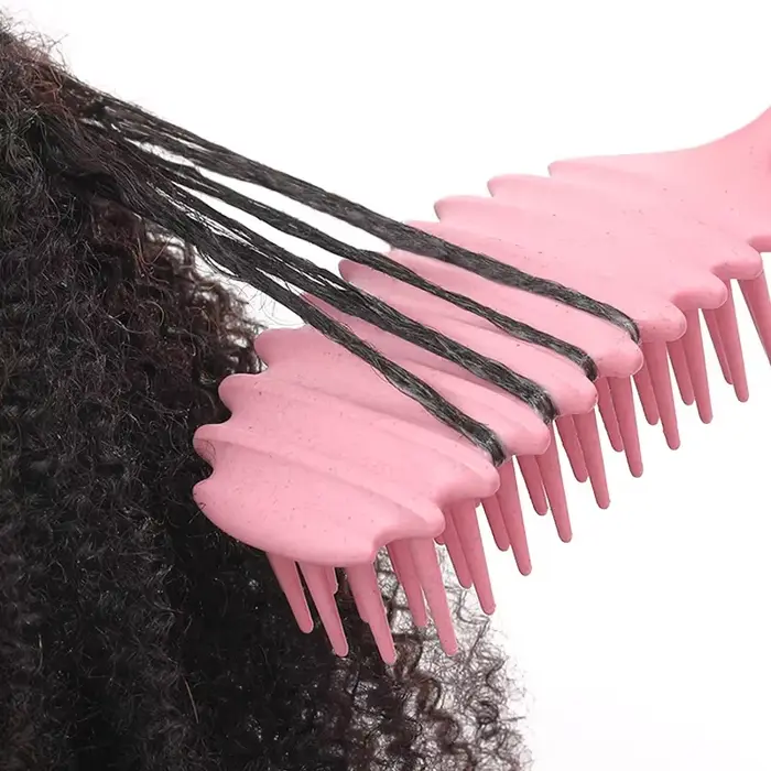 Brosse à cheveux bouclés