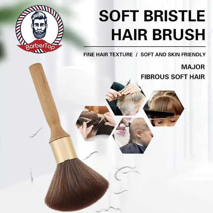 Brosse douce de barbier pour la coupe de Salon