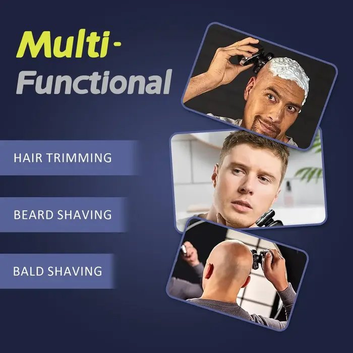 Têtes de rechange pour rasoir compatibles avec le rasage électrique Remington Balder pro XR7000 & XR1500 & XR1501 pour hommes chauve