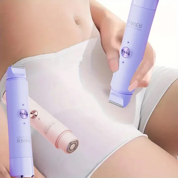 Rasoir électrique rechargeable sans fil 2 en 1