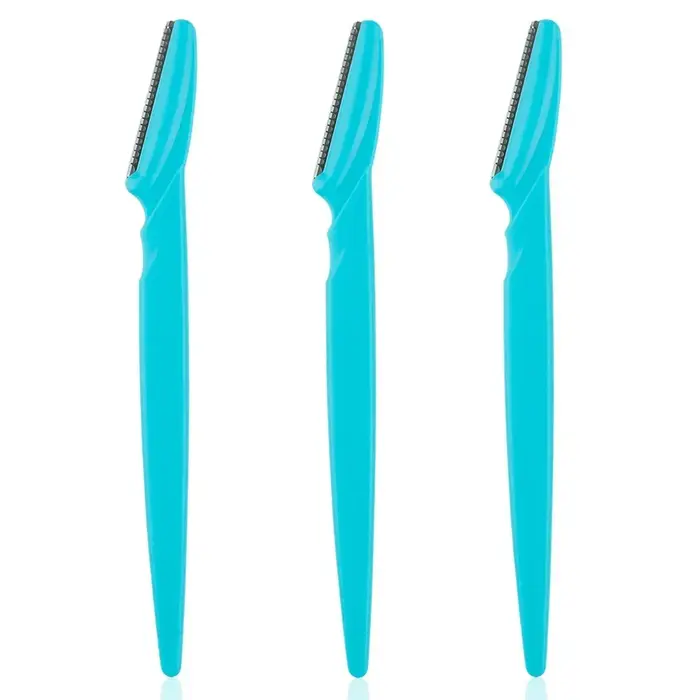 3/10 pièces épilation des sourcils coupe-épilation couteau de sécurité maquillage grattoir rasoir de