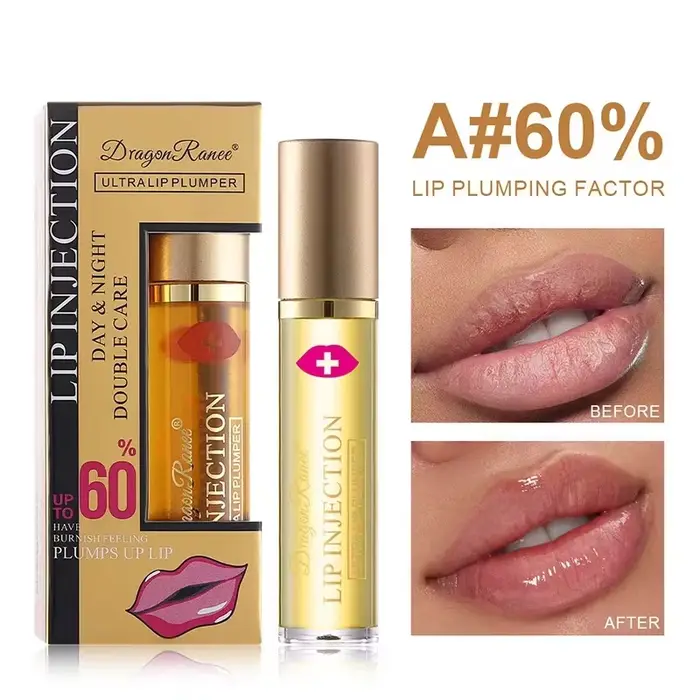 Huile Volumineuse Instantanée, Rouge à Lèvres Hydratant Anti-déformable, Soin Sexy, Maquillage