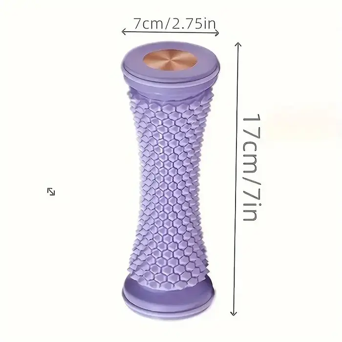 Rouleau masseur de pieds portable : soulagement des tissus profonds pour la fasciite plantaire et la relaxation nerveuse. Cadeau idéal pour soulager la douleur et Reflexo