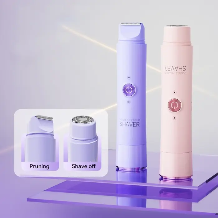 Rasoir électrique rechargeable sans fil 2 en 1