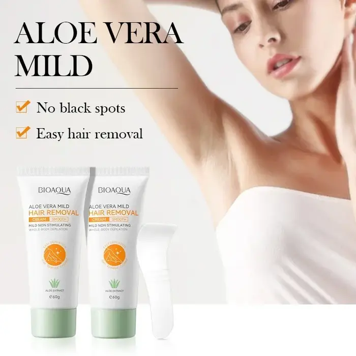 Crème dépilatoire permanente