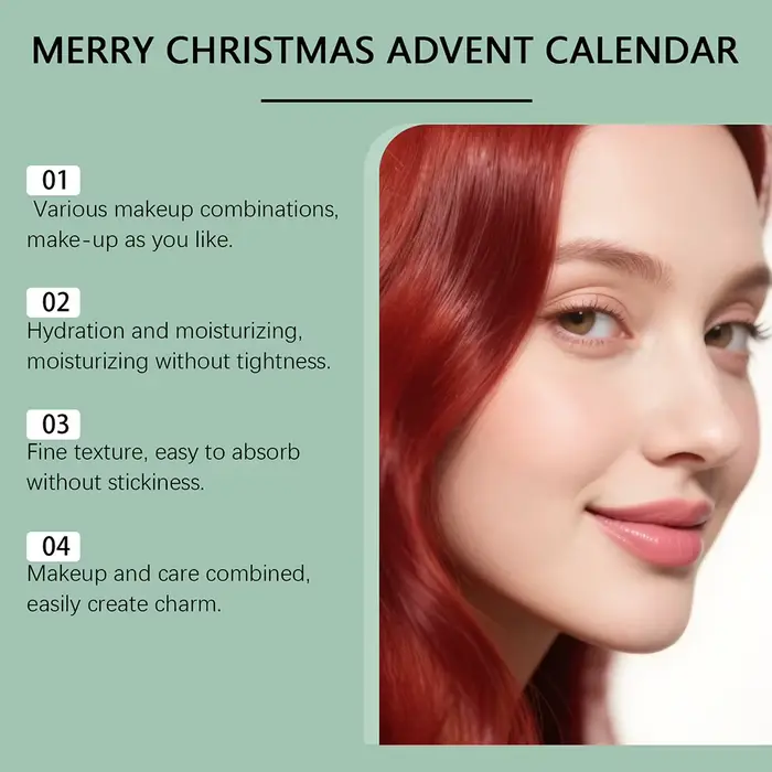 Calendrier de l'avent beauté de noël