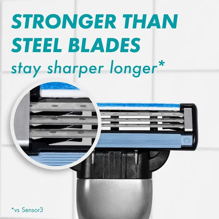 Gillette-Rasoir pour Homme Mach3 avec Lubrastrip