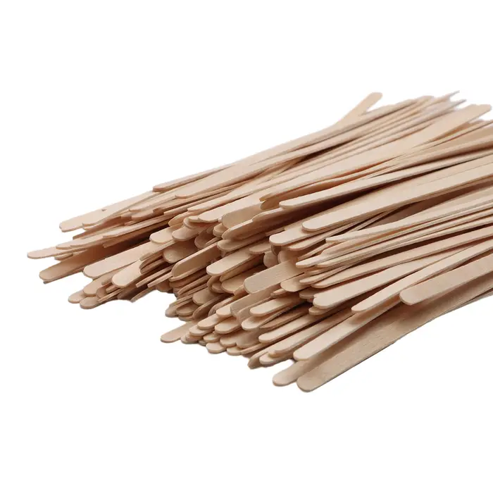 Applicateur de cire, spatules de cire en bois
