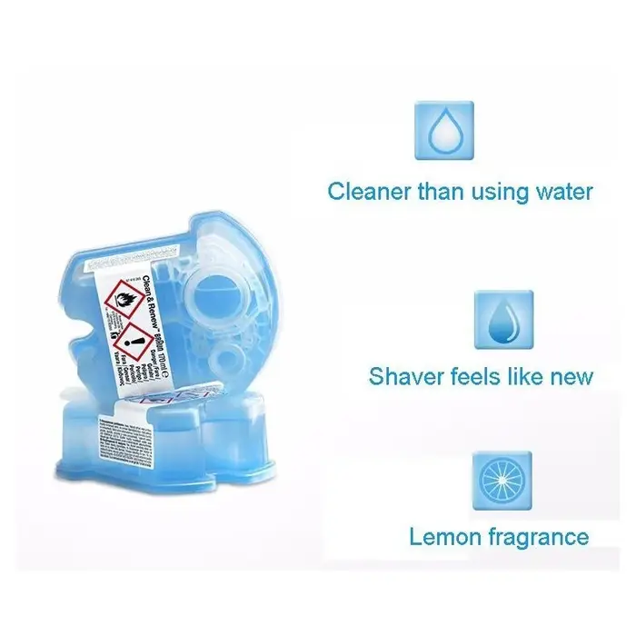 Braun CCR4 Clean Renew cartouches de recharge citron frais remplacement rasoir nettoyant