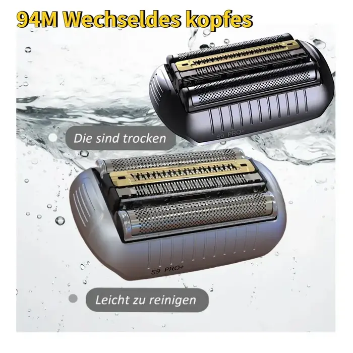 Tête de rasage de remplacement électrique Série 9 Pro 94M pour rasoirs Braun 94M 92S 9030S 9040S 9050CC 9070CC