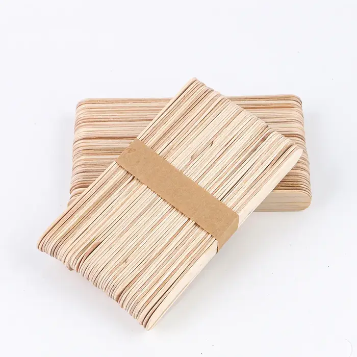 50/20/10 pièces jetable en bois cire bâton