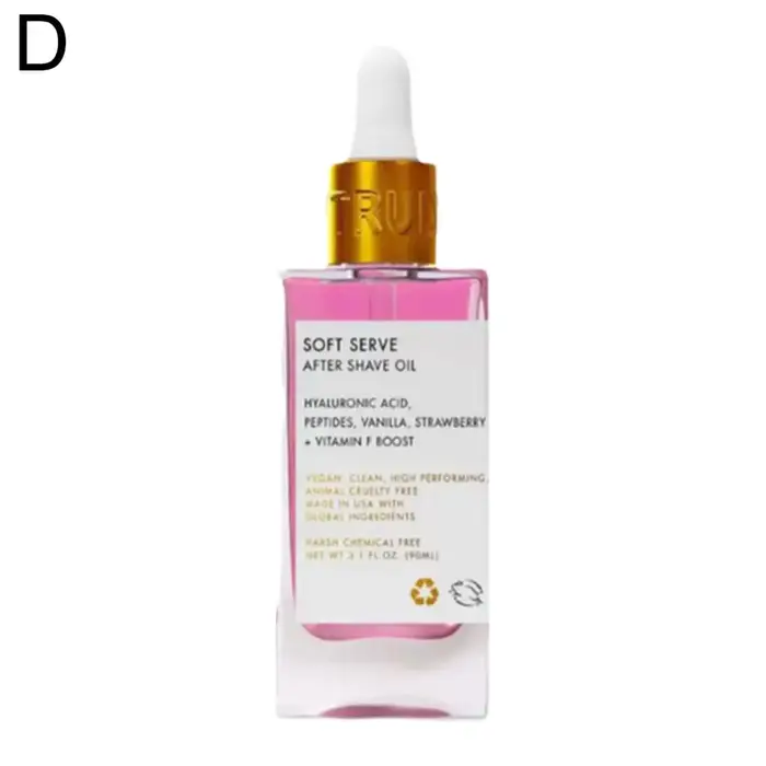 Huile après-rasage à la fraise et à la vanille pour femmes, 90ml, huile de service douce après-rasag