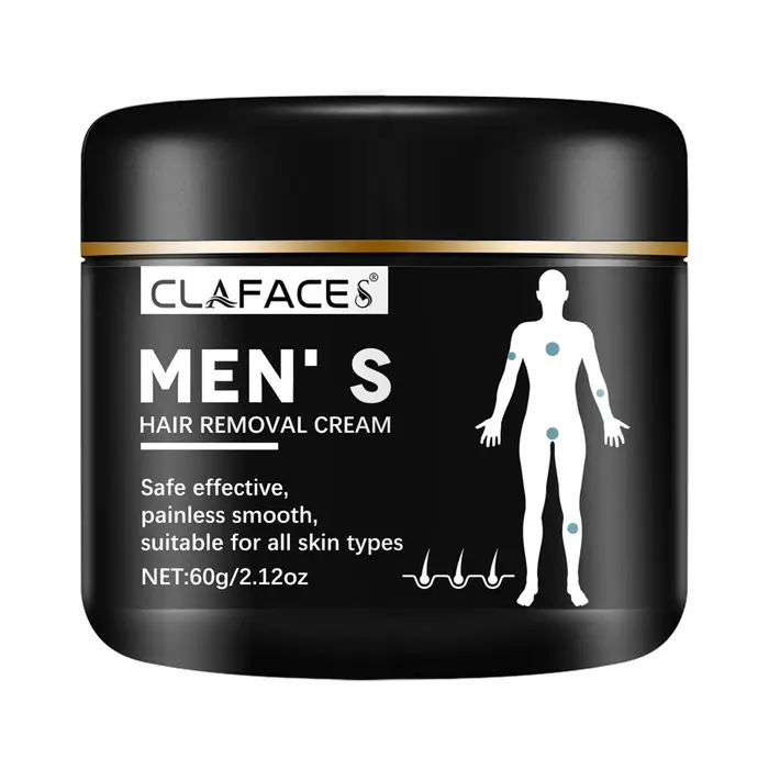 Crème dépilatoire indolore pour hommes, inhibition douce et Non irritante, élimine la croissance des