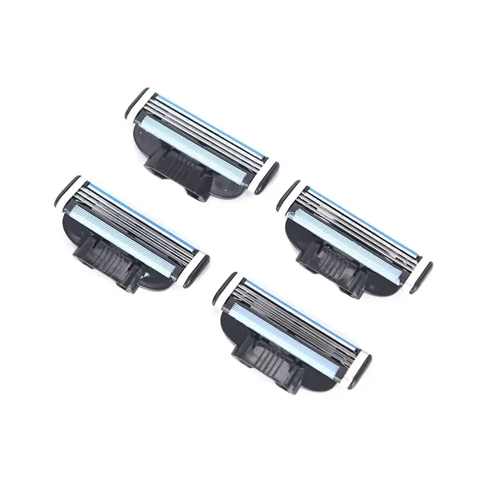 Lames de rasoir hommes femme épilateur 4 pièces Mach 3 cartouches