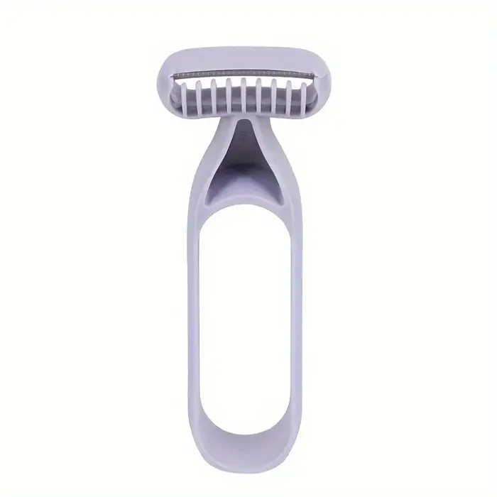 Épilateur manuel à lame en acier inoxydable - Rasoir miniature portable pour les aisselles et le corps