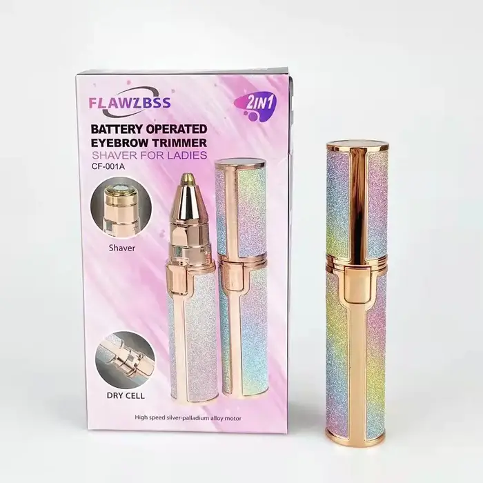 Épilateur électrique portable 2 en 1 pour femme, épilateur indolore, rasoir pour femme, Eyebloggshap