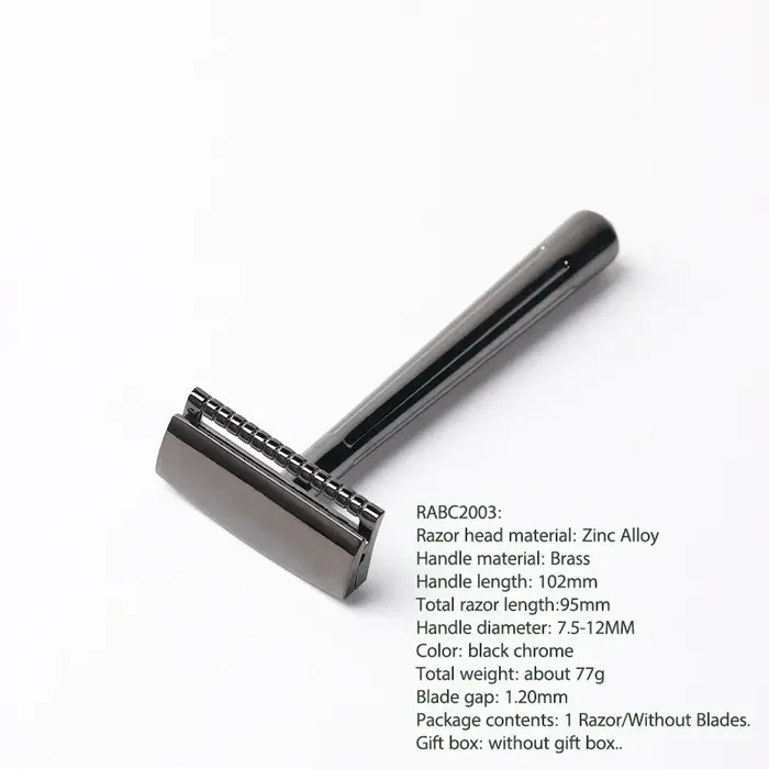 YAQI – rasoir de sécurité professionnel Tachi / Ghost (Version en aluminium) et SE Katana /Globe Tro