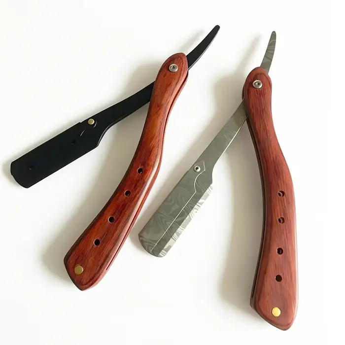 Lames de rasoir professionnelles pour barbier