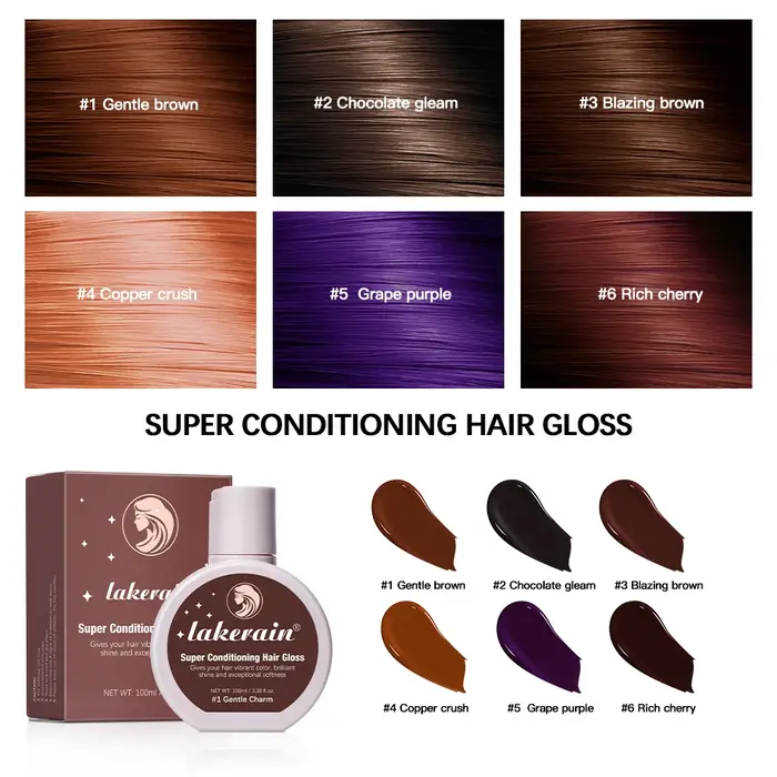 Gloss capillaire super revitalisant hydratant semi-permanent