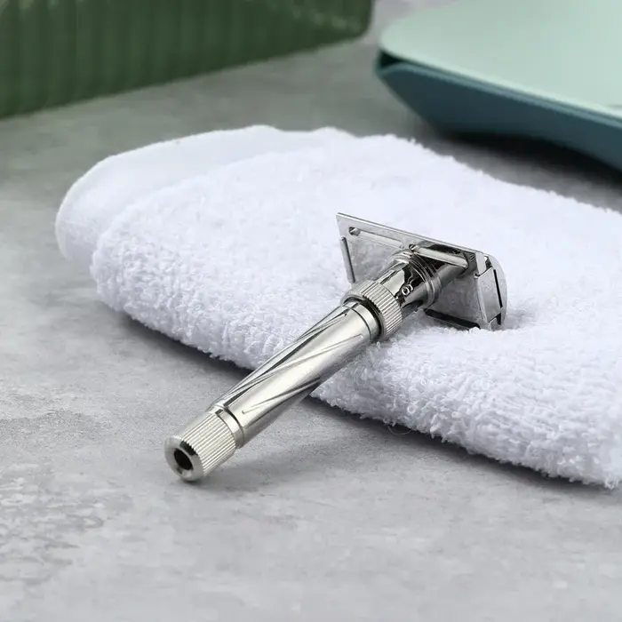 YAQI Ultima Rasoir de sécurité réglable en acier inoxydable pour hommes