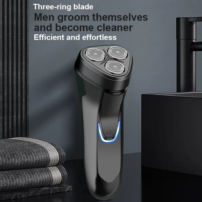 Mini rasoir électrique hommes visage barbe