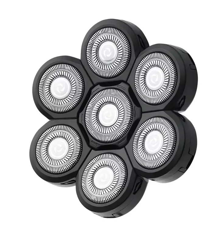 Remplacement du rasoir 7 têtes 7 tête de rasoir tête de rasoir 7 têtes lame de coupe de barbe Compat