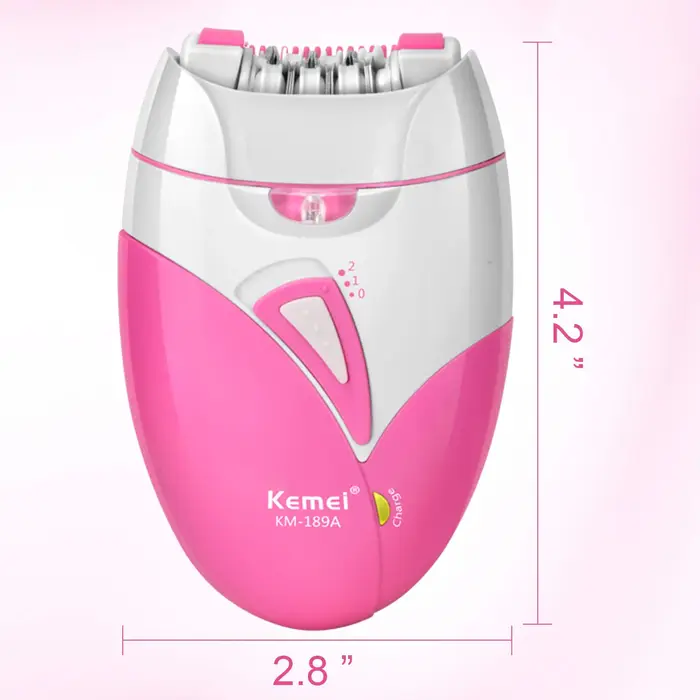 Épilateur électrique Kemei KM-189A pour femmes