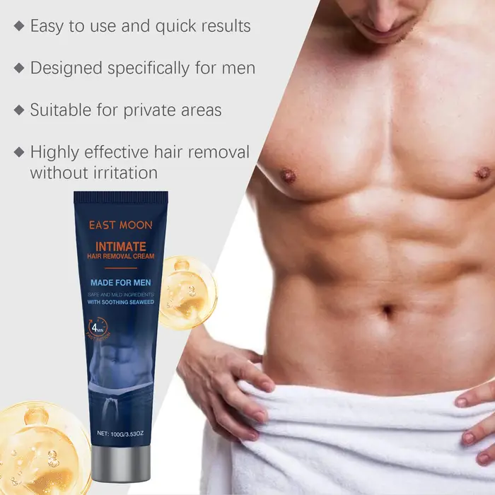 Crème dépilatoire Avocado Man pour zones intimes