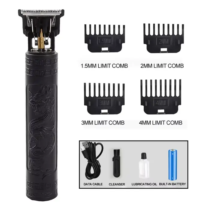 Rasoir de coupe de cheveux pour hommes tondeuse Rechargeable rasoir adulte électrique Vintage tondeu