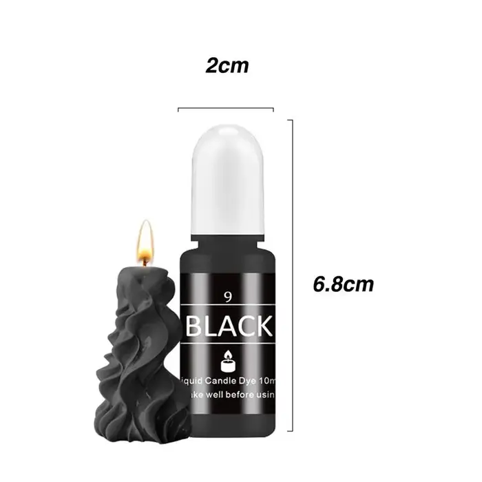 10 ml/bouteille bougie cire Pigments Non toxique